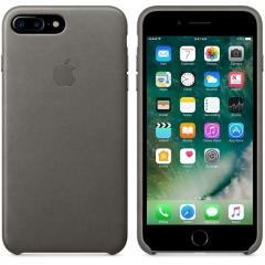 Apple iPhone 7 Plus Leather Case - Storm Gray