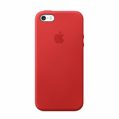 Apple iPhone SE Leather Case - (PRODUCT) RED