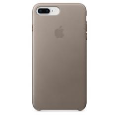 Apple iPhone 8 Plus/7 Plus Leather Case - Taupe
