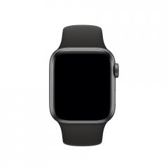 Apple Watch 40mm Band: Black Sport Band - S/M & M/L