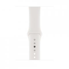 Apple Watch 44mm Band: White Sport Band - S/M & M/L