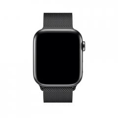 Apple Watch 44mm Band: Space Black Milanese Loop