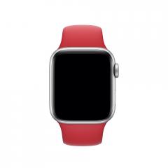 Apple Watch 40mm Band: (PRODUCT) RED Sport Band - S/M & M/L