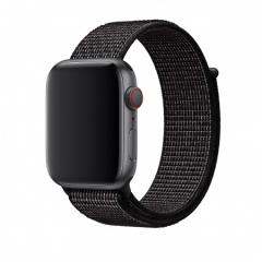 Apple Watch 44mm Nike Band: Black Nike Sport Loop