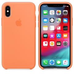 Apple iPhone XS Silicone Case - Papaya (Seasonal Spring2019)
