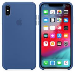 Apple iPhone XS Max Silicone Case - Delft Blue (Seasonal Spring2019)