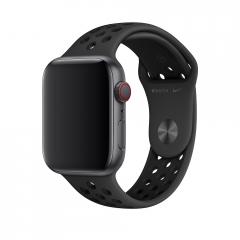 Apple Watch 44mm Nike Band:Anthracite/Black Nike Sport Band - S/M & M/L