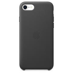 Apple iPhone SE2 Leather Case - Black