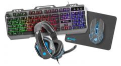 Fury Gaming combo set 4in1