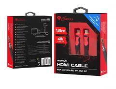 Genesis Premium High-Speed Hdmi Cable  For Ps4/Ps3 1.8M
