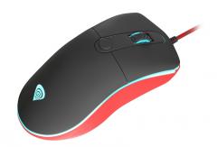 Genesis Gaming Mouse Krypton 500 7200Dpi Optical With Software Black-Red