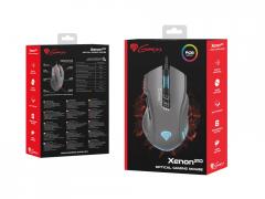 Genesis Gaming Mouse Xenon 210 Optical 3200Dpi With Software Rgb Illuminated Black
