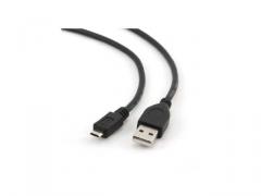 Lanberg USB MICRO-B (M)  ->  USB-A (M) 2.0 cable 0.5m