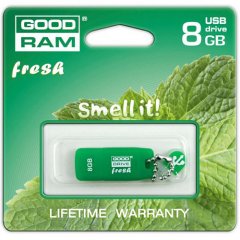 8GB USB 2.0 GOODRAM FRESH - MINT - RETAIL 9