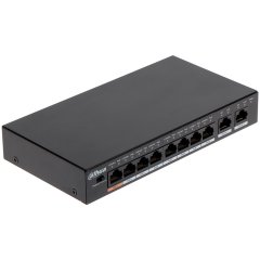 Dahua 8-Port 10/100 PoE Switch + 2 Uplink Gigabit port