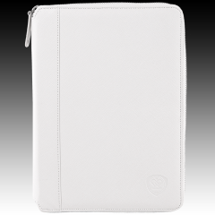 Prestigio Universal Pu leather white case with zip closure and stand suitable for most 9.7-10.1