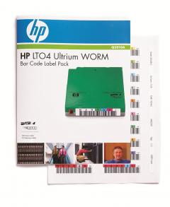 Хартия HPE LTO Ultrium WORM bar code labels 100-pack