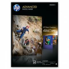 HP Advanced Glossy Photo Paper-50 sht/A4/210 x 297 mm