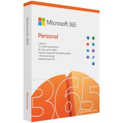 Microsoft 365 Personal English EuroZone Subscr 1YR Medialess P6