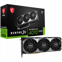 MSI Video Card Nvidia RTX 4070 Ti SUPER 16G VENTUS 3X OC