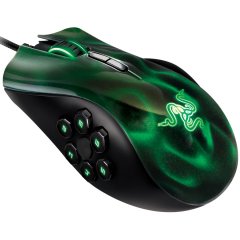 Gaming mouse Naga Hex Green 
