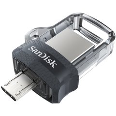 SanDisk Ultra Dual Drive m3.0 16GB Grey & Silver; EAN: 619659149543