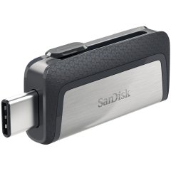SanDisk Ultra Dual Drive USB Type-C Flash Drive 128GB; EAN:619659142063