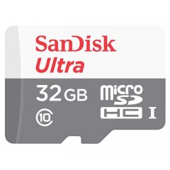 SanDisk Ultra Android microSDHC 32GB 80MB/s Class 10; EAN: 619659161651