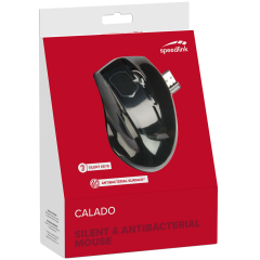 Speedlink CALADO Silent & Antibacterial Mouse - Wireless USB