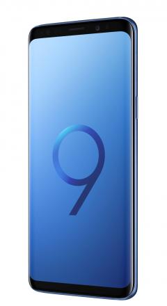 Samsung Smartphone SM-G965F GALAXY S9+ STAR2 Coral Blue + Samsung S9/S9+ Wireless charger standing