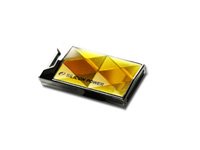 SILICON POWER 4GB USB 2.0 Touch 850 Amber