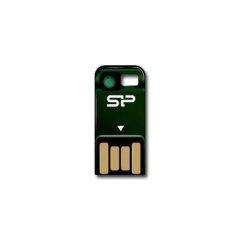 SILICON POWER 4GB USB 2.0 Touch T02 Зелен