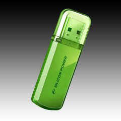 SILICON POWER 32GB USB 2.0 Helios 101 Apple Green