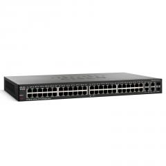 Суич CISCO SRW248G4-K9-EU SF 300-48 48-port 10/100 Managed Switch with Gigabit Uplinks