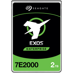 SEAGATE EXOS 7E2000 Enterprise Capacity 2.5 2TB HDD 512Emulation 7200rpm 128MB 2.5inch SAS 12Gb/s
