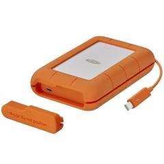 Lacie 2TB Rugged Thunderbolt & USB 3.1 Type C w integrated cable