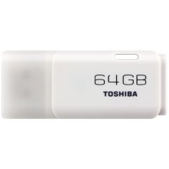 TOSHIBA 64GB USB 2.0 TOSHIBA U202 WHITE - RETAIL