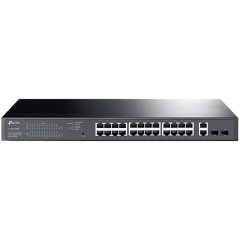 28-port gigabit Easy Smart switch with 24 PoE+ ports