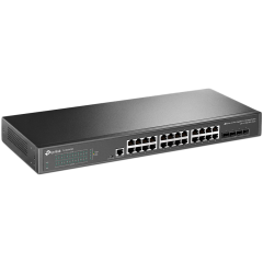 JetStream 24-Port Gigabit L2+ Managed Switch with 4 10G SFP+ slots