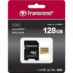 Transcend 128GB microSD UHS-I U3 (with adapter)