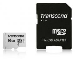 Transcend 16GB microSD UHS-I U1 (with adapter)
