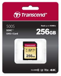 Transcend 256GB SD card UHS-I U3