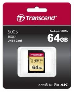 Transcend 64GB SD card UHS-I U3