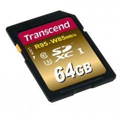 Transcend 64GB SDXC UHS-I U3X Card
