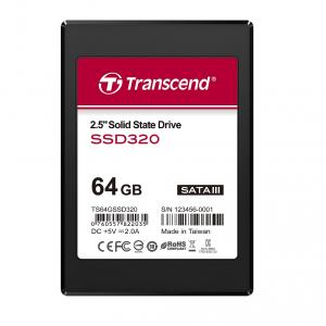Transcend 64GB SSD320 - 2.5 SSD / SATA3 / MLC Inside