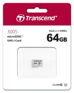 Transcend 64GB microSD UHS-I U3A1 (without adapter)