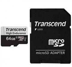 Transcend 64GB microSD w/ adapter U1