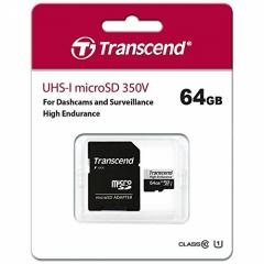 Transcend 64GB microSD w/ adapter U1