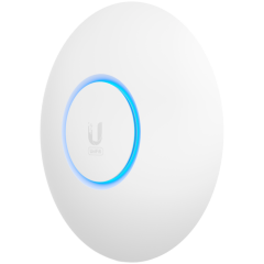 Ubiquiti U6-Lite Wi-Fi 6 Access Point with dual-band 2x2 MIMO in a compact design for low-profile