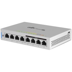 UBIQUITI 8-Port Fully Managed Gigabit Switch with 4 IEEE 802.3af Includes 60W Power Supply